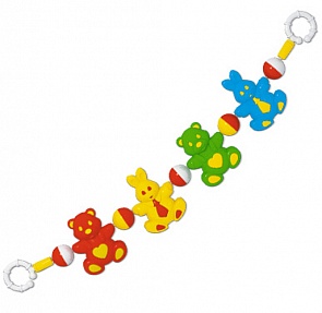 Подвеска-погремушка на коляску «Лесная сказка» (Stellar, 01597_stell)